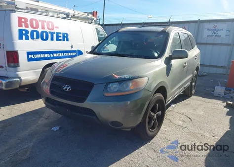 2008 Hyundai Santa Fe Gls from USA, damaged, VIN 5NMSG13D58H170116